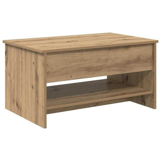 Couchtisch Artisan-Eiche 80x50x41 cm Holzwerkstoff