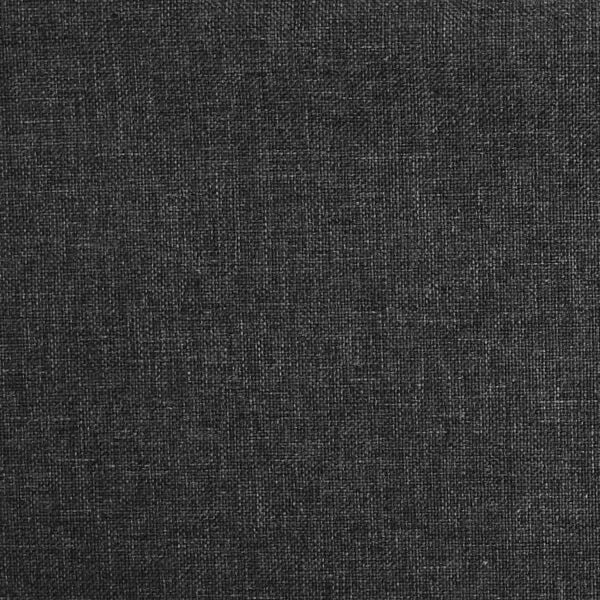 Esszimmerstuhl Drehbar Schwarz Stoff