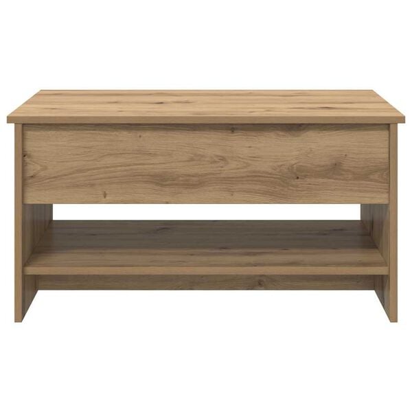 Couchtisch Artisan-Eiche 80x50x41 cm Holzwerkstoff