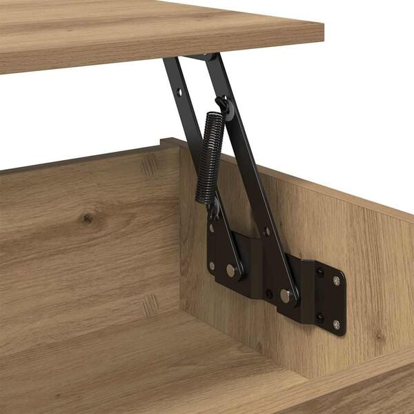 Couchtisch Artisan-Eiche 80x50x41 cm Holzwerkstoff